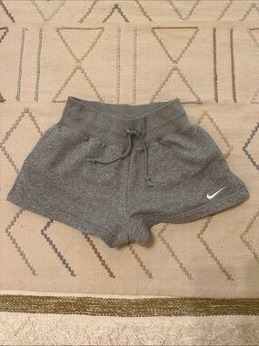 Nike Women's high waist sweat athletic shorts